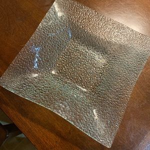 Pebble glass dish